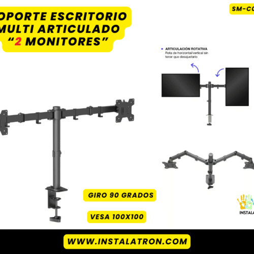 Soporte de escritorio Doble articulado (SM-CO24E)