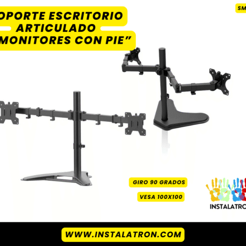 Soporte de Escritorio Articulado de Pie (SM-T02)