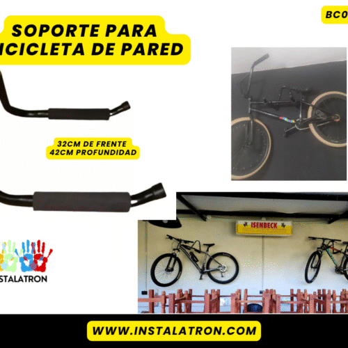 Soporte para bicicleta de pared (Mod BC01)