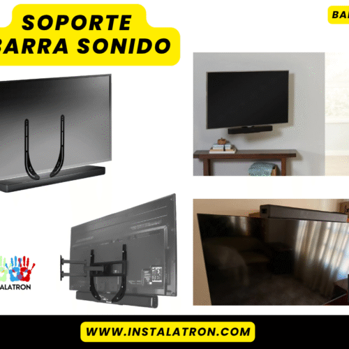 Soporte Barra de sonido tipo PIPA