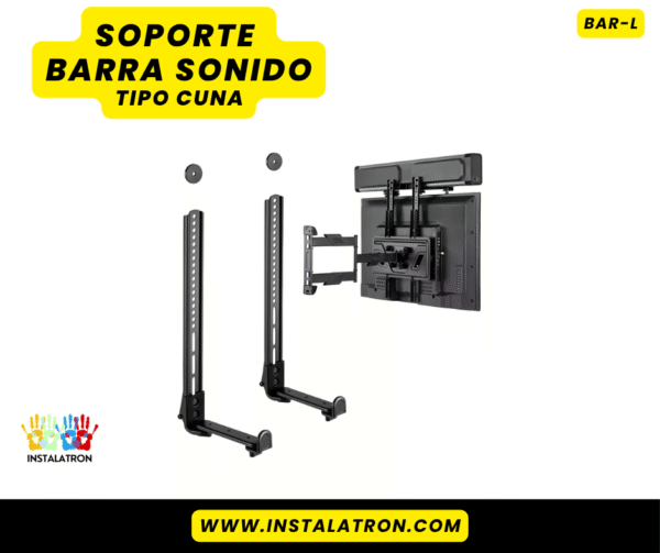 Soporte Barra de Sonido TIPO CUNA