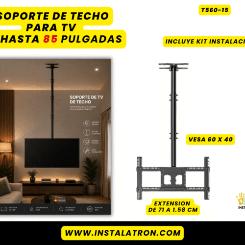 Soporte de Tv hasta 85 pulgadas